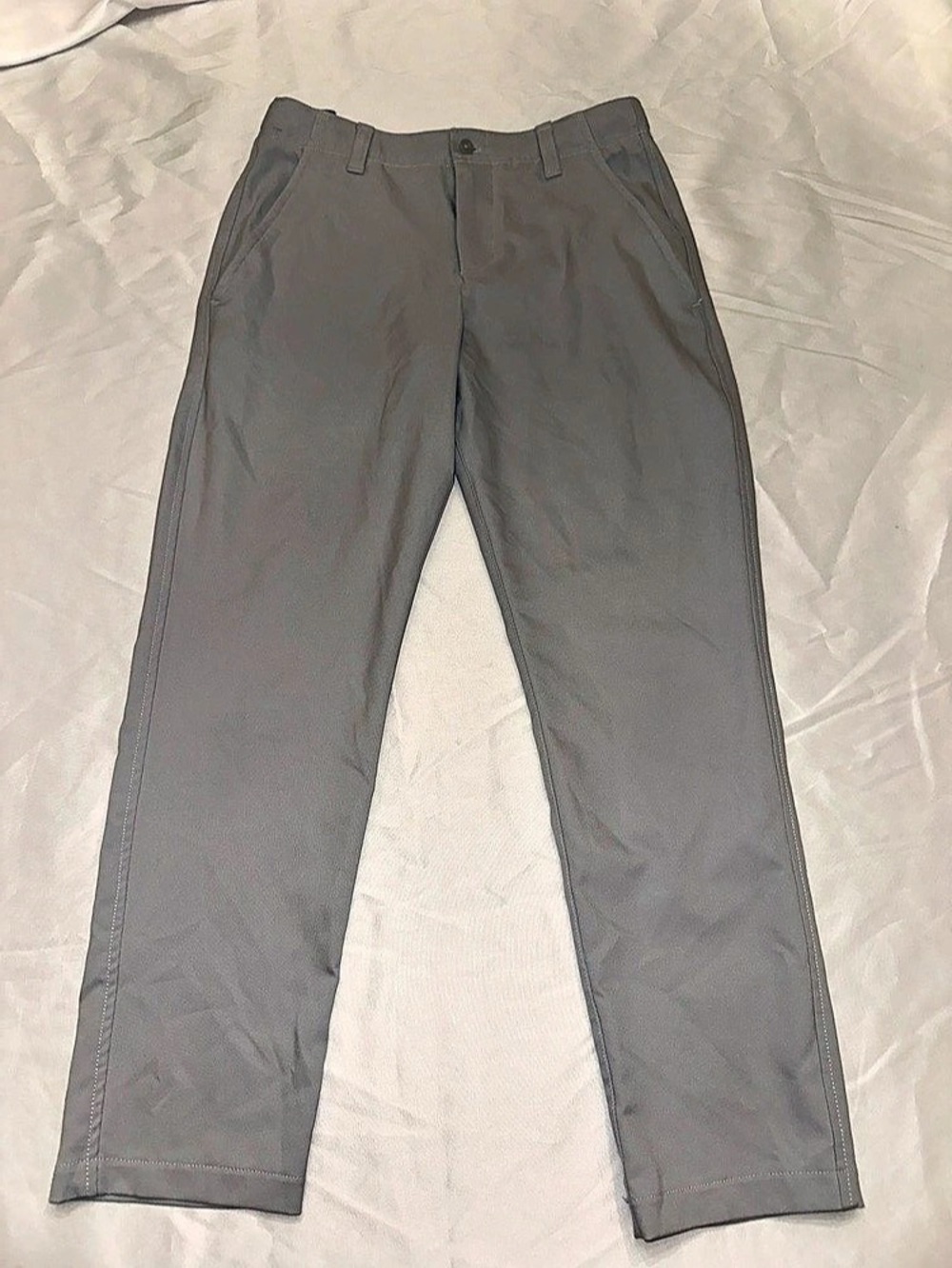 Under Armour Gray Straight Leg Pants